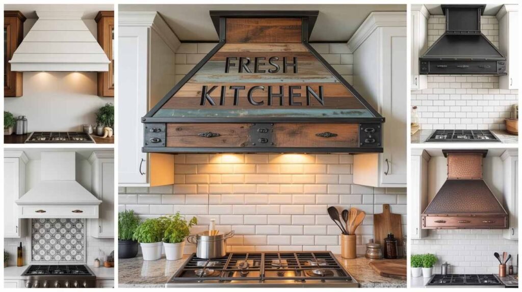 20 DIY Vent Hood Cover Ideas to Transform Your Kitchen - work muz